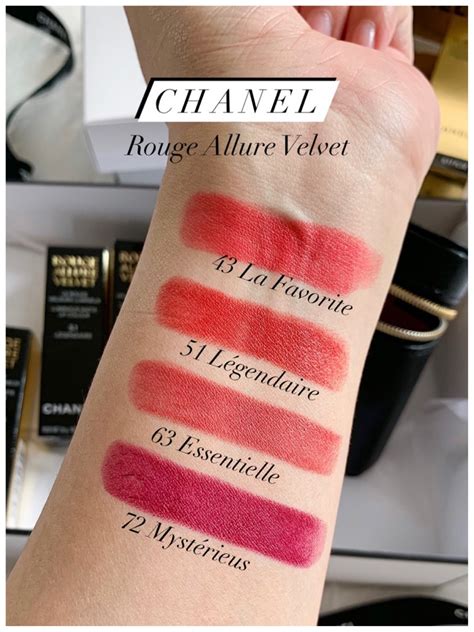 chanel red velvet|chanel rouge allure velvet colors.